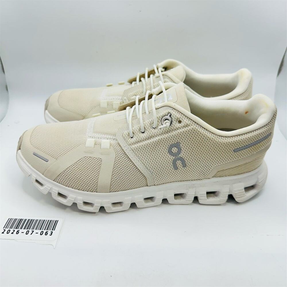 On Running Cloud 6 Running Shoes Pearl/White Sneakers | Women's Size 6.5 | EUC - Picture 3 of 10